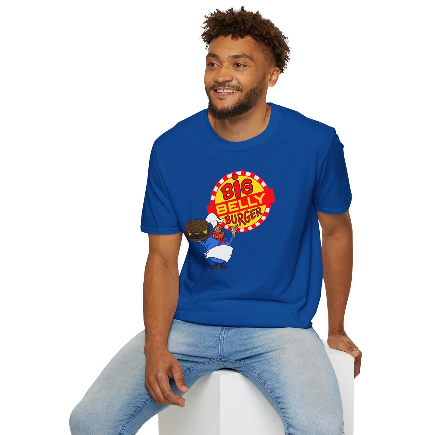 Big Belly Burger T-Shirt — Retro Fast Food Graphic Tee
