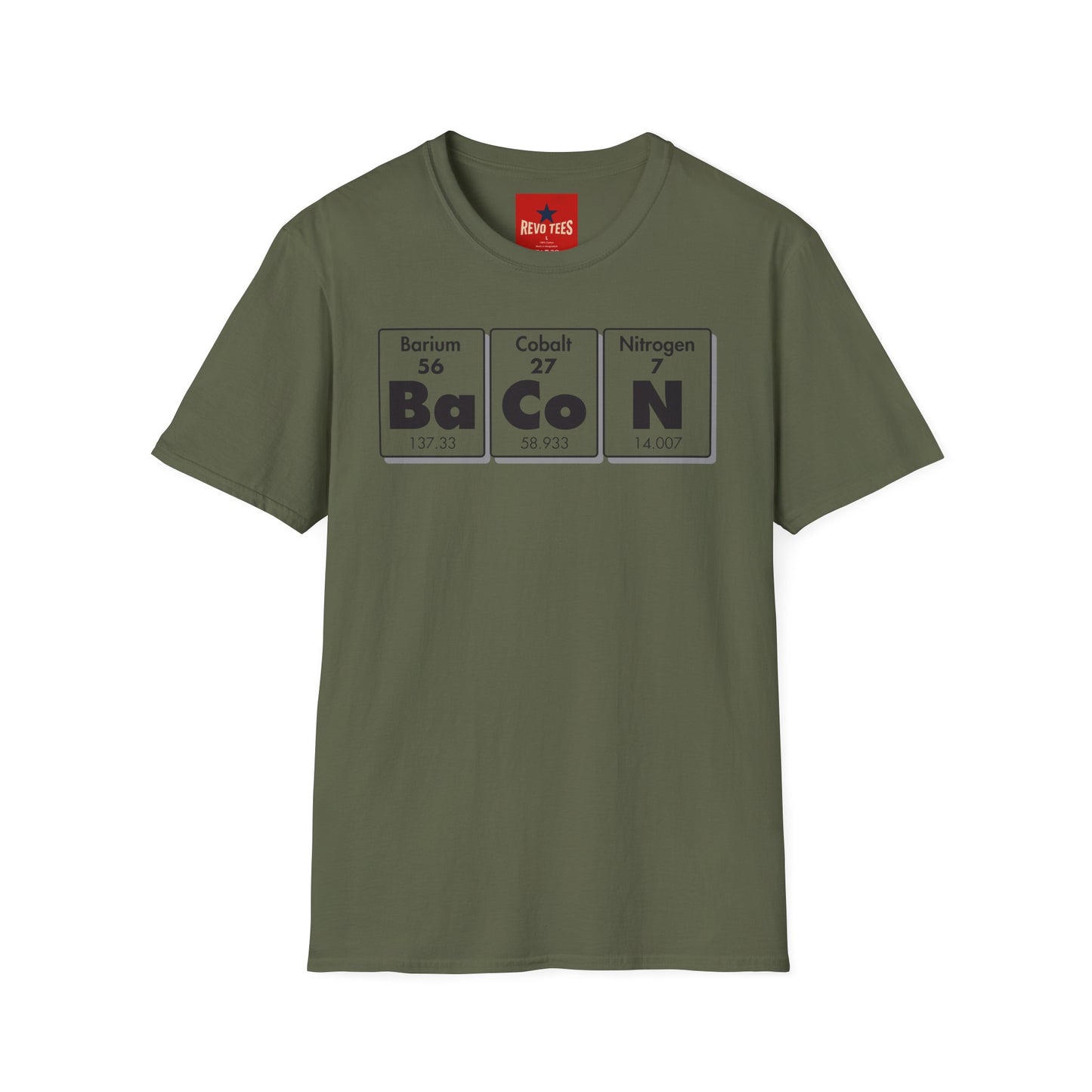 Bacon Periodic Table T‑Shirt
