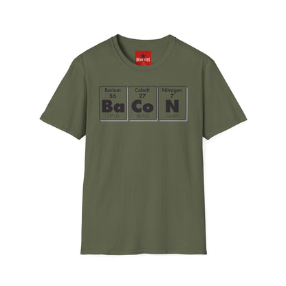 Bacon Periodic Table T‑Shirt