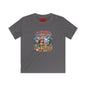 Kids Tee — "Wildflower Adventure Club" Cute Forest Animals Graphic