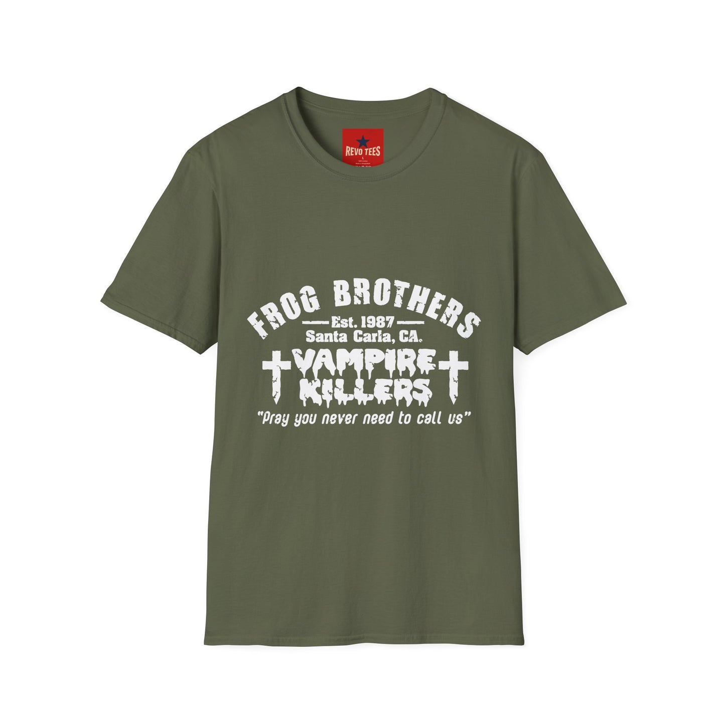Lost Boys Frog Brothers T-Shirt — 'Vampire Killers' Vintage Horror Tee