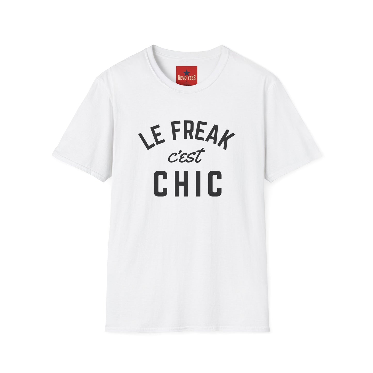T-Shirt — "Le Freak c'est Chic" French Retro Graphic Tee