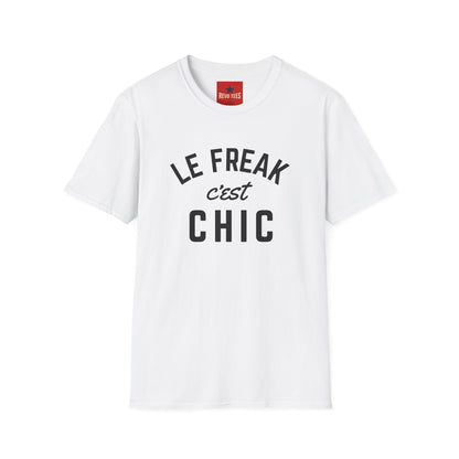 T-Shirt — "Le Freak c'est Chic" French Retro Graphic Tee