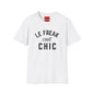 T-Shirt — "Le Freak c'est Chic" French Retro Graphic Tee