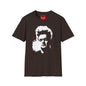 Retro Icon Portrait T-Shirt — High-Contrast Celebrity Silhouette Tee