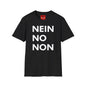Nein / No Graphic T‑Shirt — Bold Bilingual Statement Tee