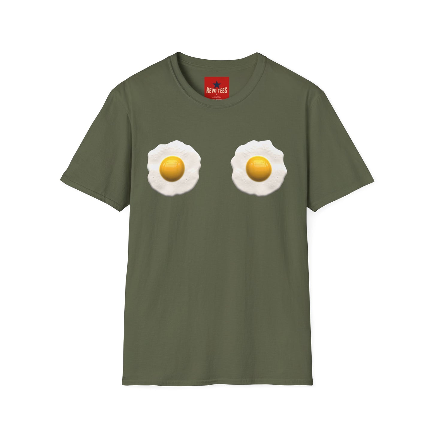 Eggs On My Mind T‑Shirt — Funny Fried Egg Graphic Tee