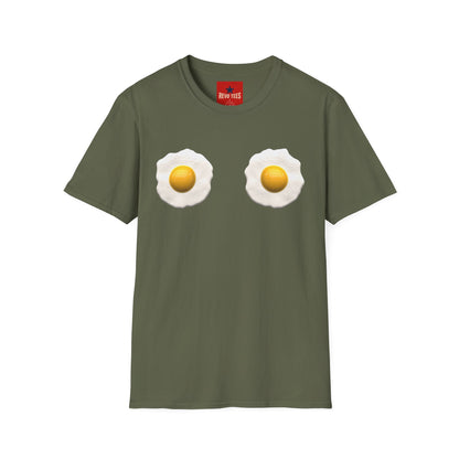 Eggs On My Mind T‑Shirt — Funny Fried Egg Graphic Tee