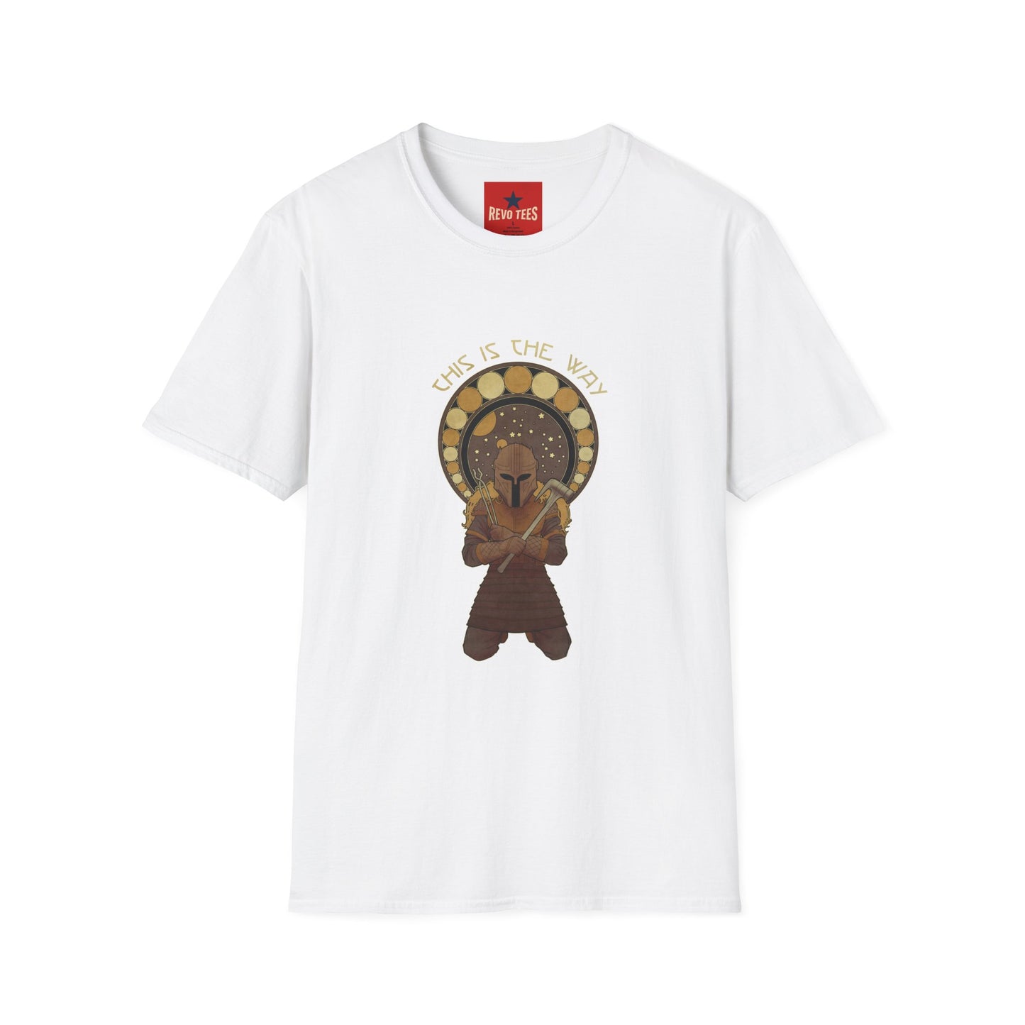 This Is The Way T-Shirt — Mandalorian Inspired Retro Helmet Graphic