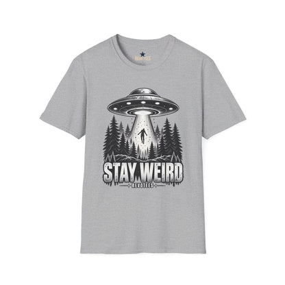 REVOTEES Stay Weird — Alien Abduction Graphic Tee