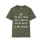 Revotees Emptier Than My Wallet Unisex Softstyle T-Shirt - alternate view 2