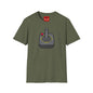 Retro Pixel Joystick T-Shirt — Vintage Gaming Arcade Tee