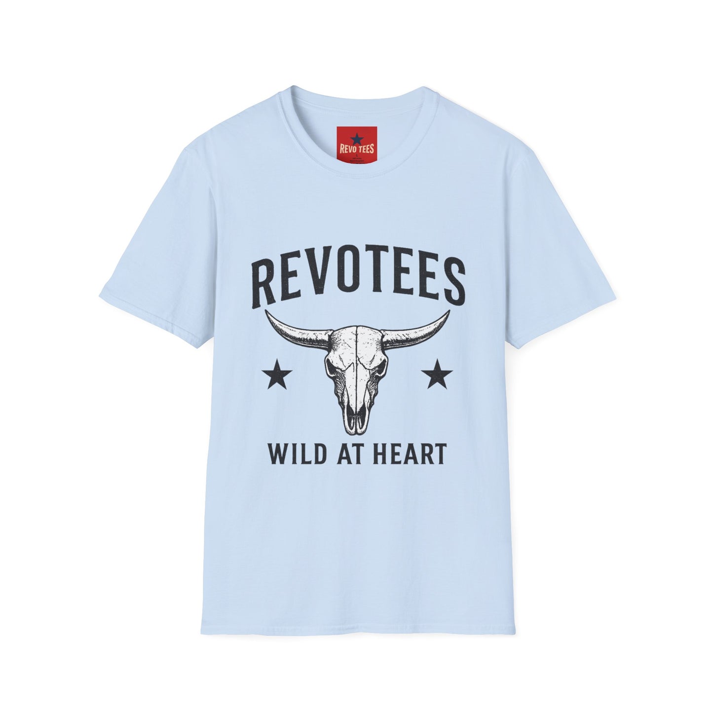 Revotees Bull Skull T-Shirt — Wild at Heart Western Graphic Tee