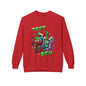 Tree Rex Christmas — Festive Dinosaur Holiday CrewneckSweatshirt