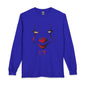 Horror Clown Face Long Sleeve Tee – 'IT' Pennywise Minimalist Graphic