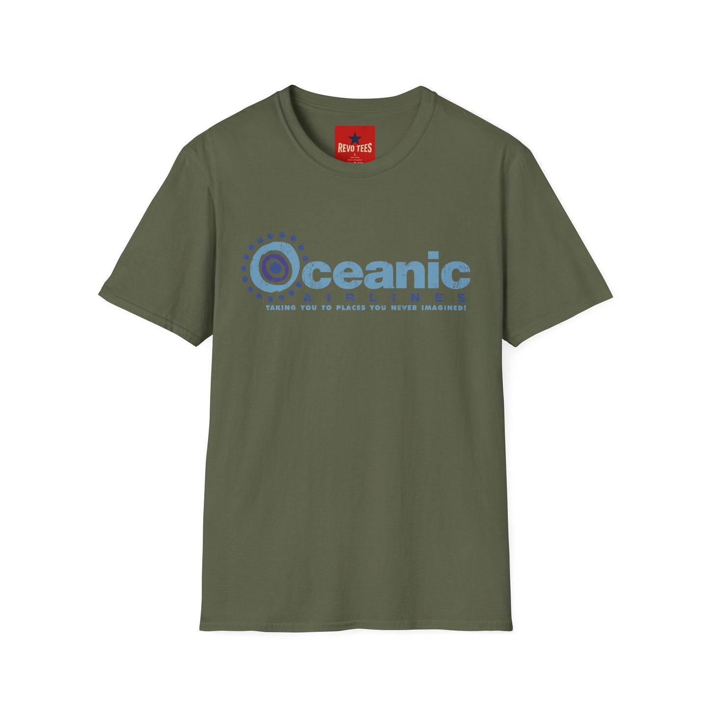 Oceanic Airlines T-Shirt — Vintage Coastal Travel Logo Tee