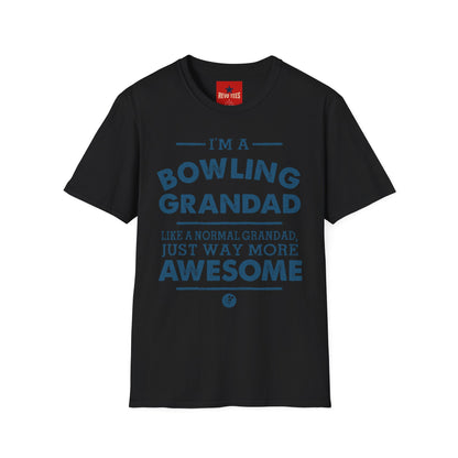 Bowling Grandad T-Shirt — "I'm a Bowling Grandad" Retro Dad Gift