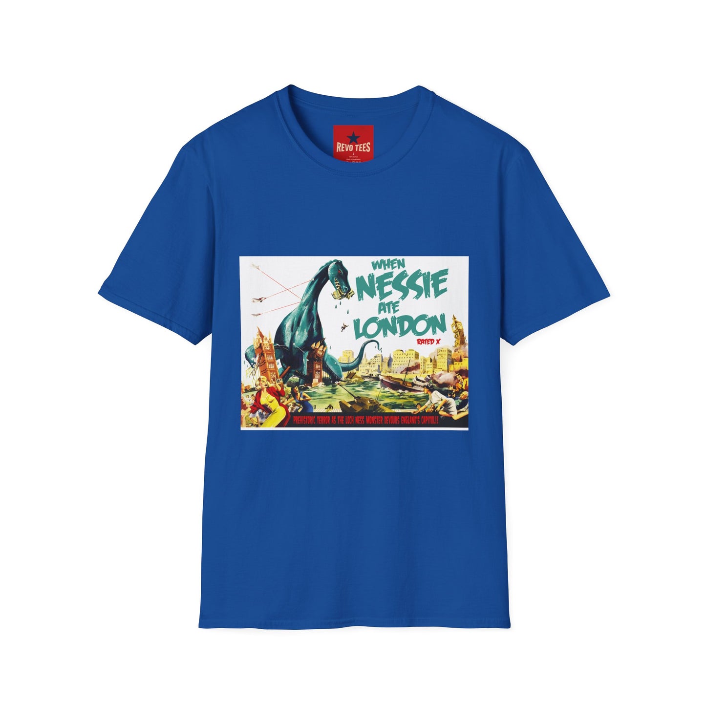 When Nessie Ate London T-Shirt — Vintage Monster Graphic Tee