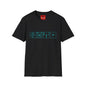 Minimal Celestial Icons T-Shirt — Light Blue Astrological Symbols