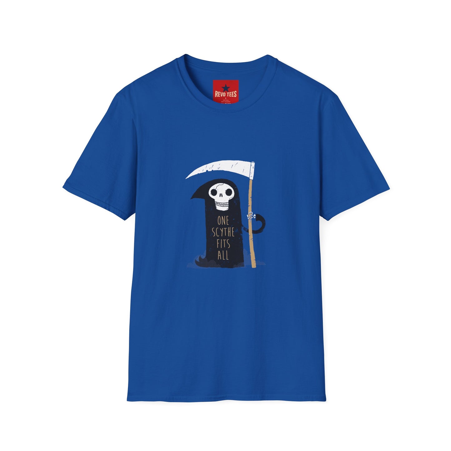 One Scythe Fits All - Unisex Softstyle T-Shirt