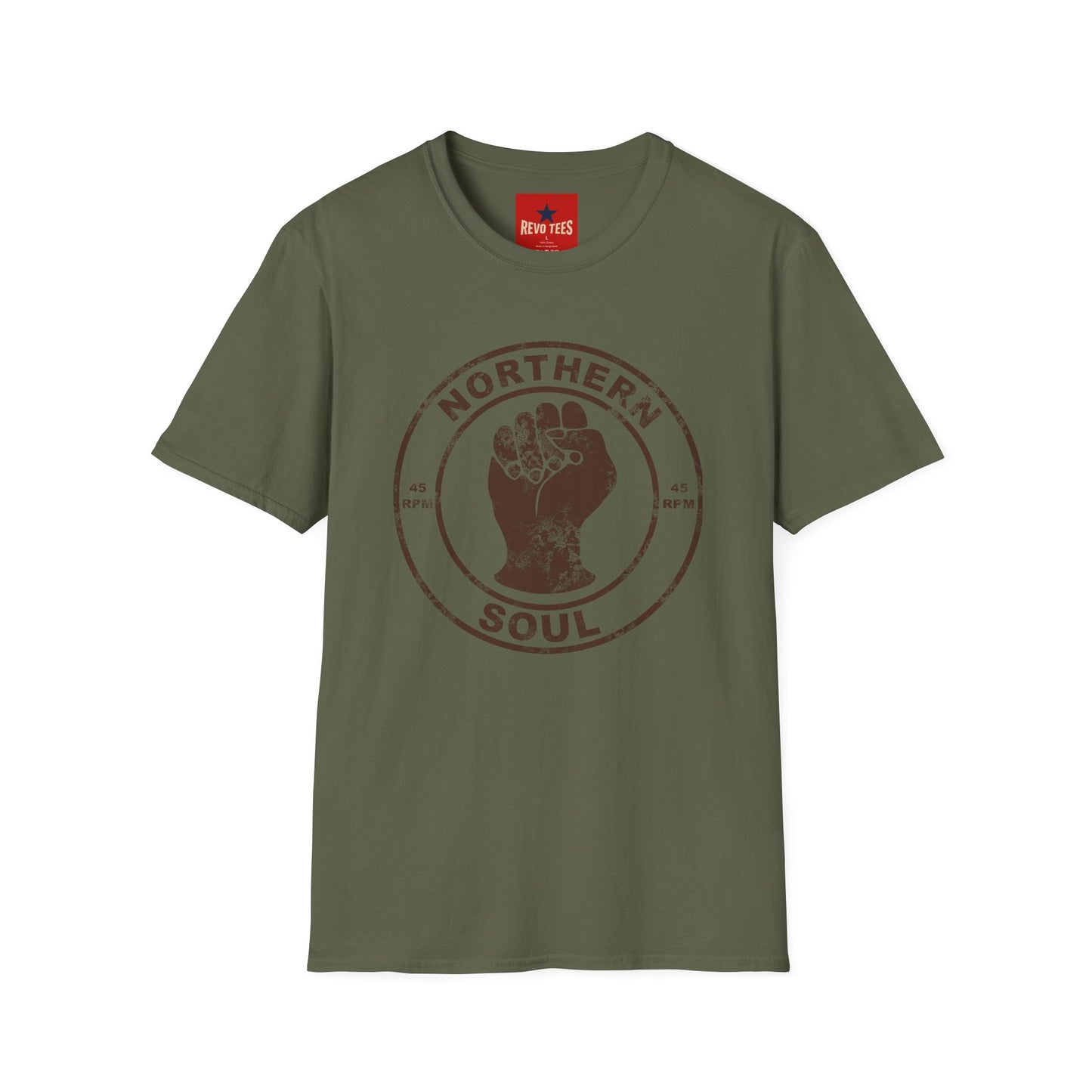 Northern Soul Fist T-Shirt — Vintage Mod Music Tee