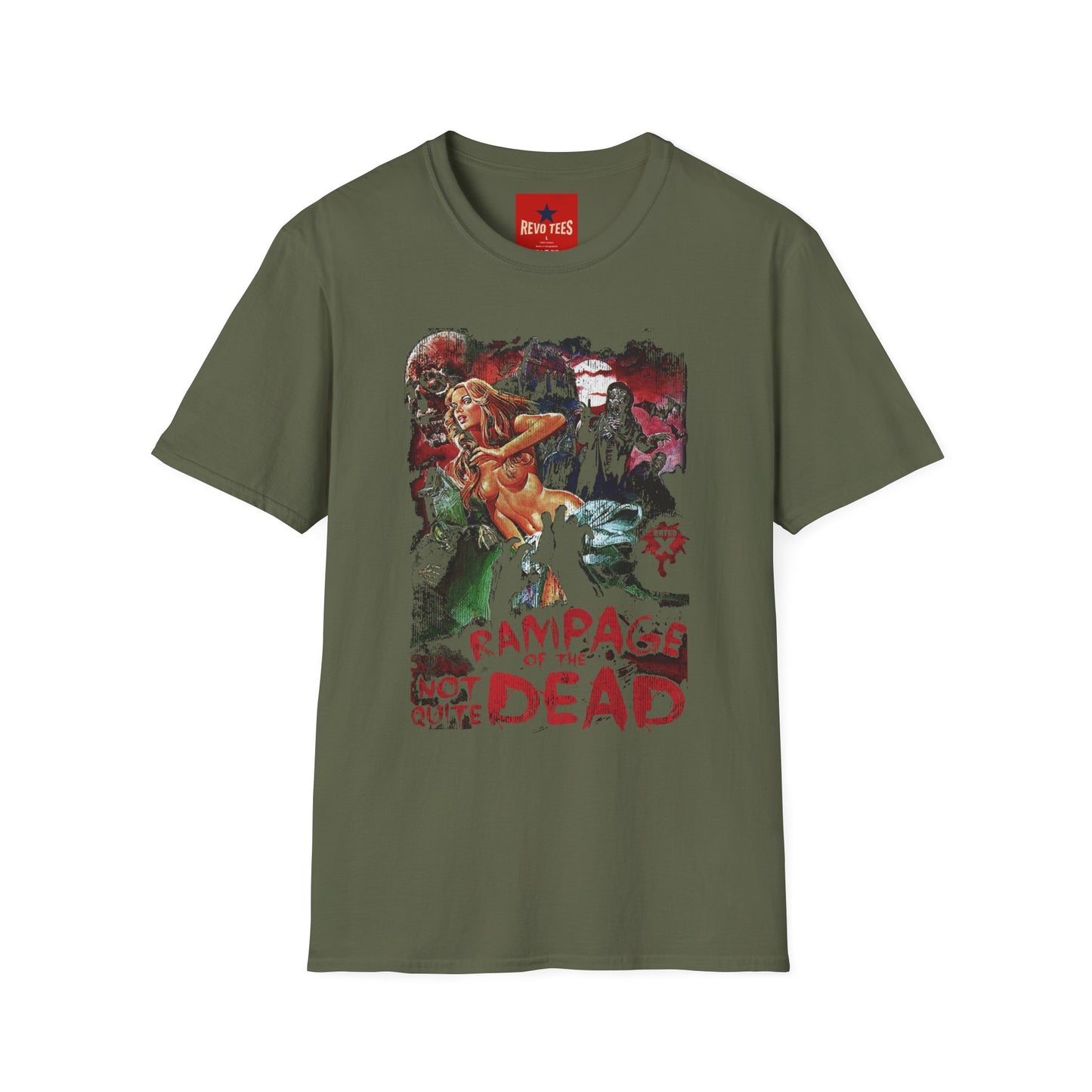 Horror Movie Poster T‑Shirt — 'Campaign of the Dead' Graphic Tee