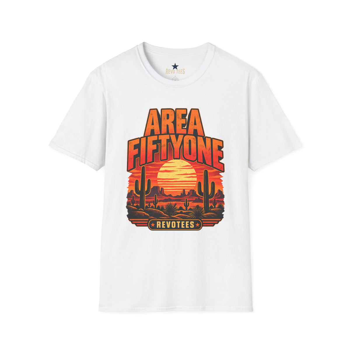 REVOTEES AREA FIFTYONE Desert Sunset T‑Shirt