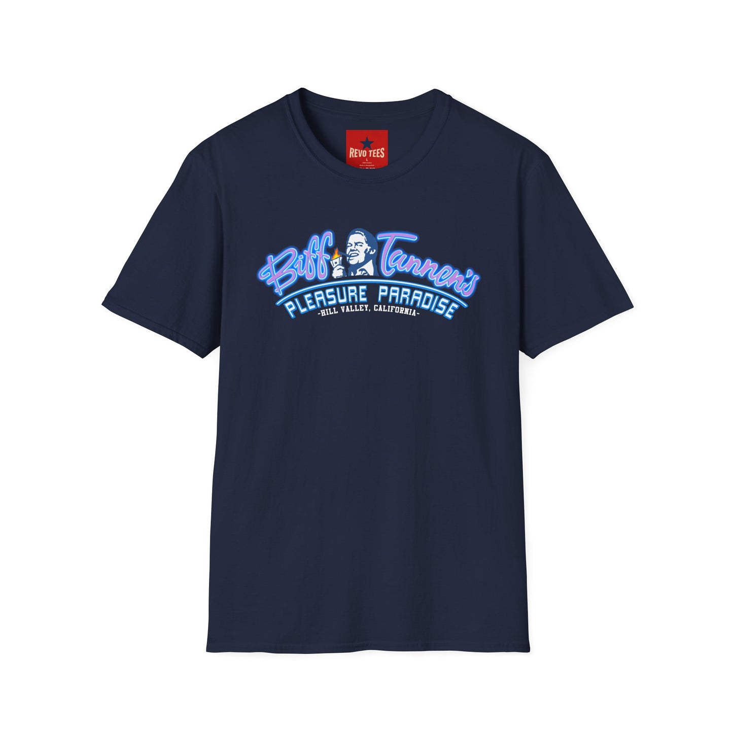 Pleasure Paradise Tee — Retro "Biff Tannen" Graphic T-Shirt