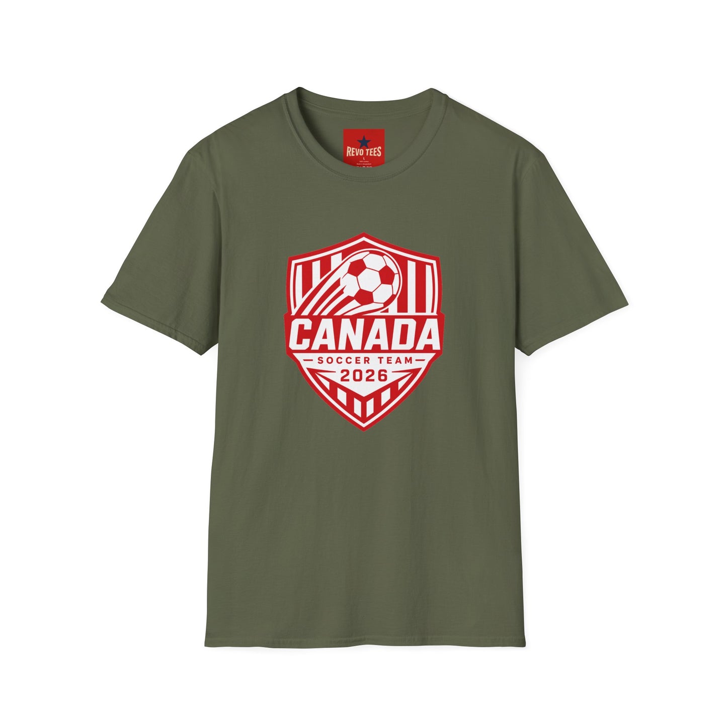 World Cup 2026 - Canada Soccer Team T‑Shirt — 2026 Crest Tee