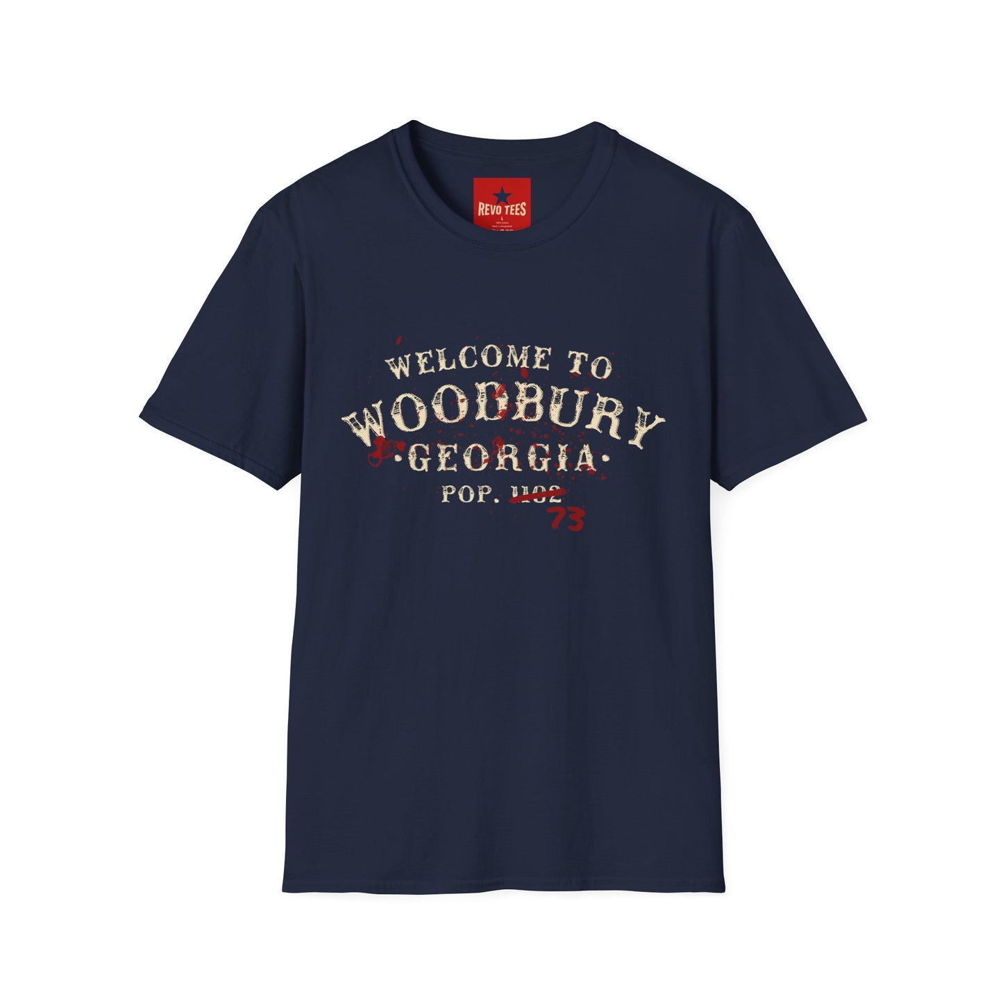 Welcome to Woodbury Georgia T‑Shirt — Vintage Small Town Tee