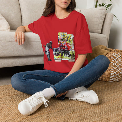Banksy Graffiti Cleaner T-Shirt — Urban Street Art Tee