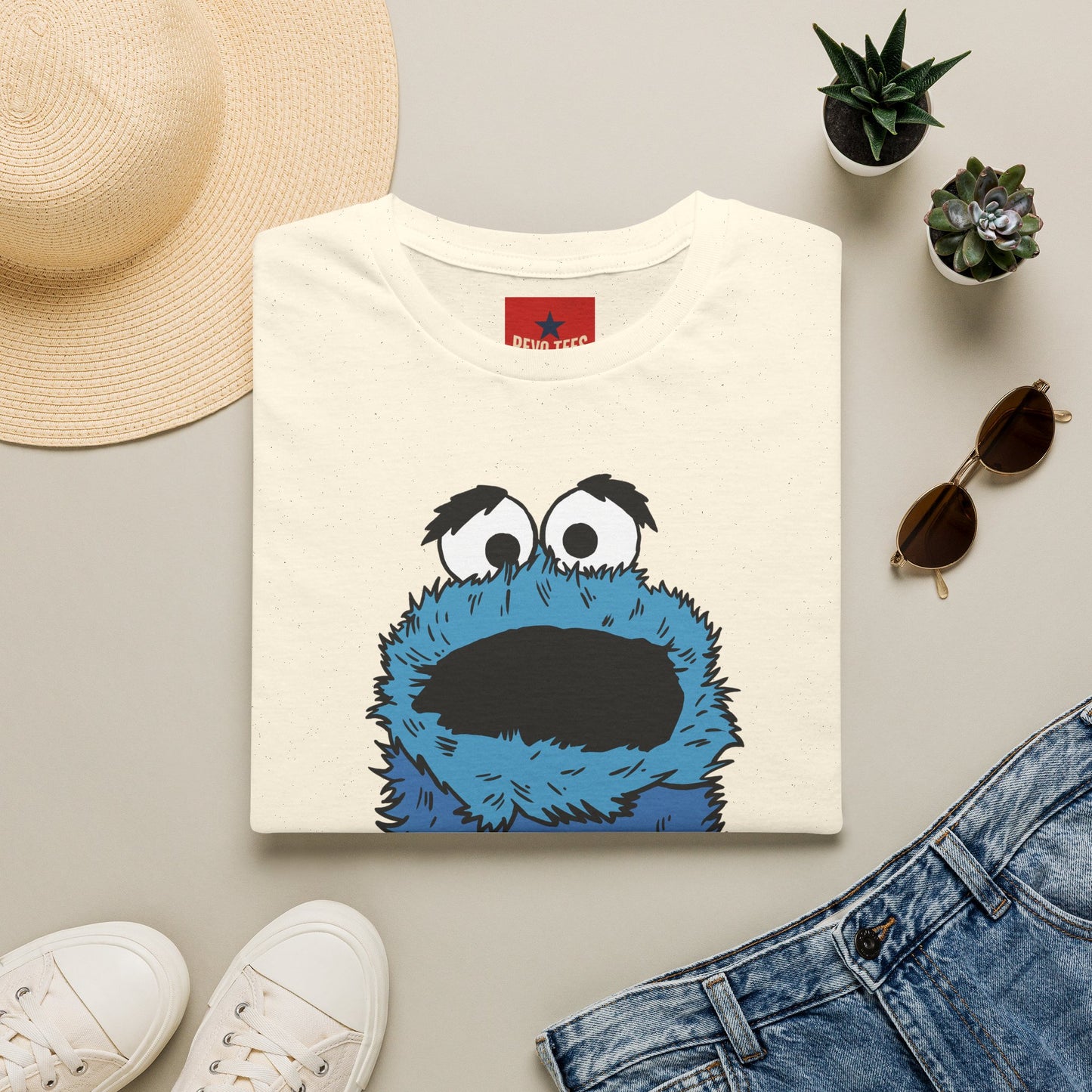 Cookie Monster "Why You Delete Cookies?" T-Shirt — Funny Retro Kids TV Graphic Tee