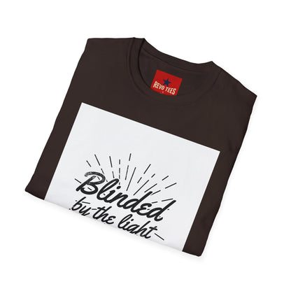 Blinded by the Light T-Shirt — Inspirational Faith Graphic Tee