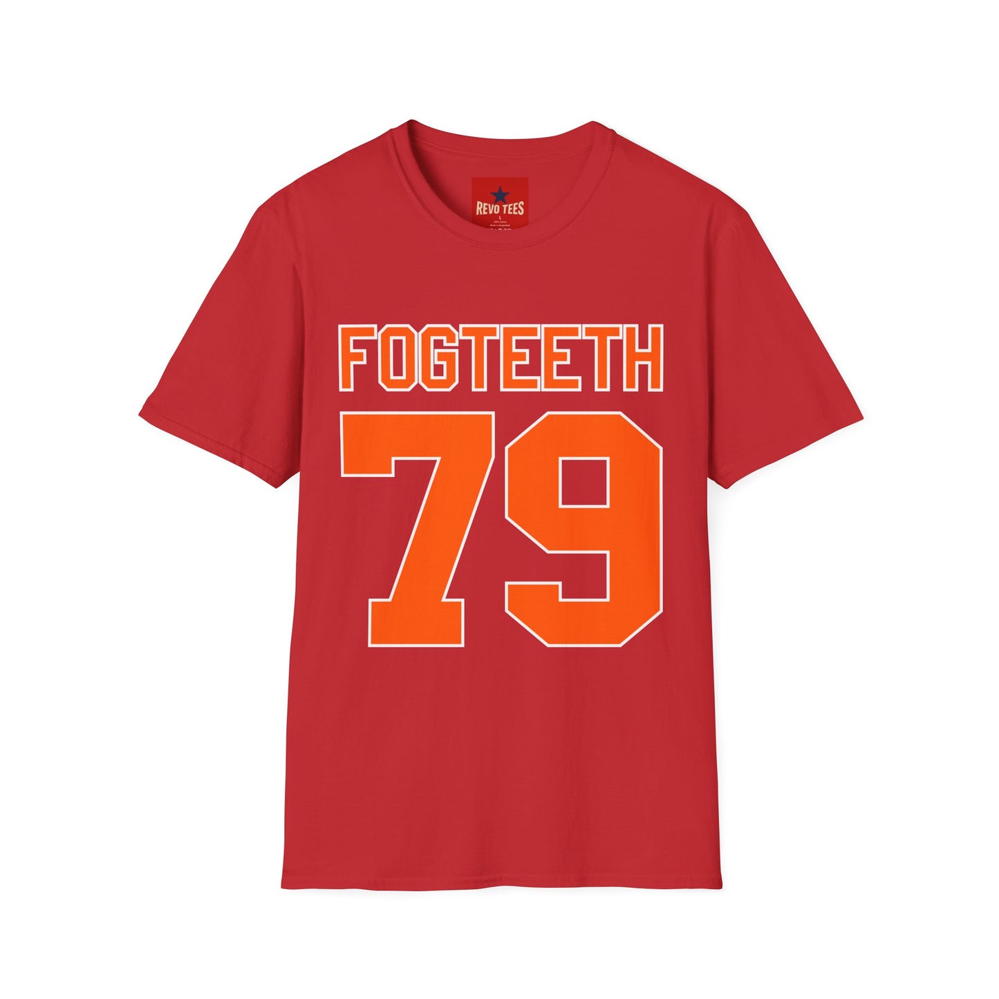 Fogteeth 79 Graphic T‑Shirt — Vintage Sports Jersey Tee