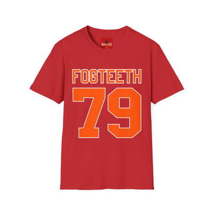 Fogteeth 79 Graphic T‑Shirt — Vintage Sports Jersey Tee