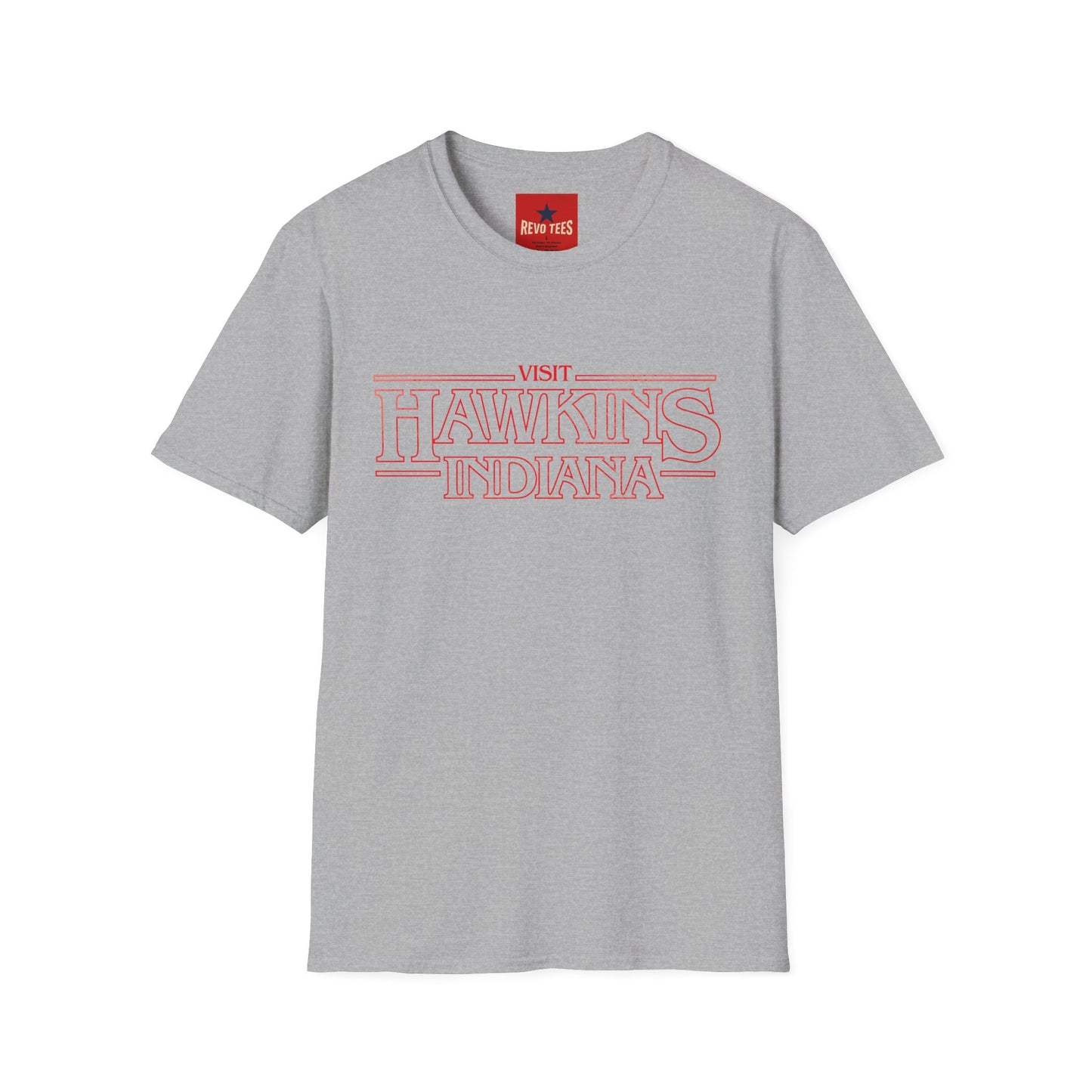 Visit Hawkins Indiana T-Shirt – Retro Stranger Things Inspired Tee
