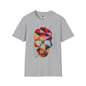 Revotees Geometric Colorblock Skull T-Shirt - alternate view 3