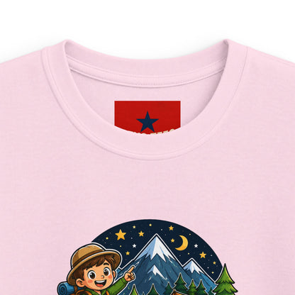 Kids Adventure Club T-Shirt — Mini Explorer Camping Tee