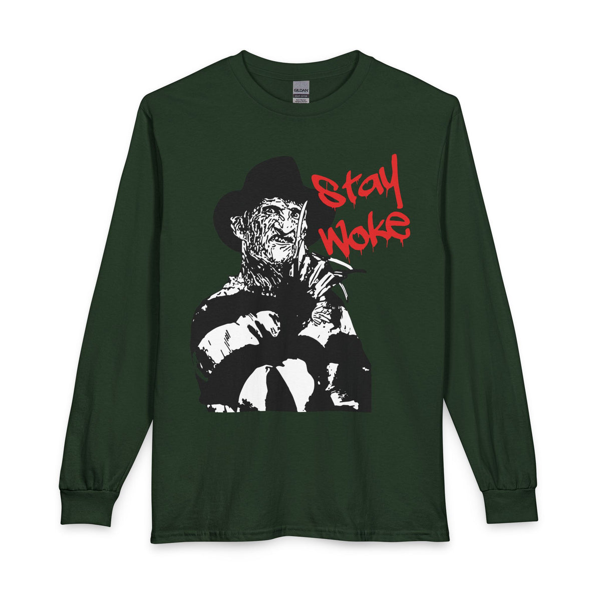 'Stay Woke' Long Sleeve — Freddie Krueger T-Shirt