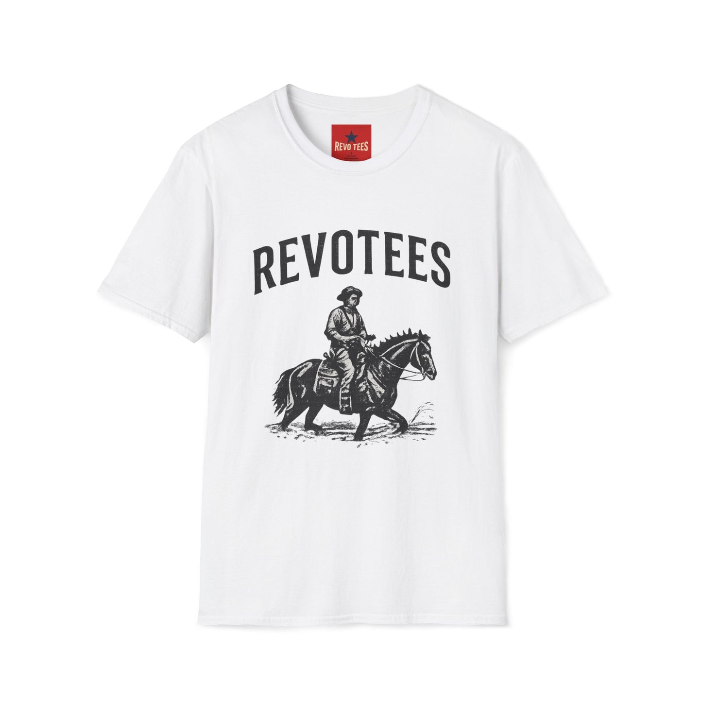 Revotees Vintage Western T-Shirt — Cowboy Horse Graphic Tee