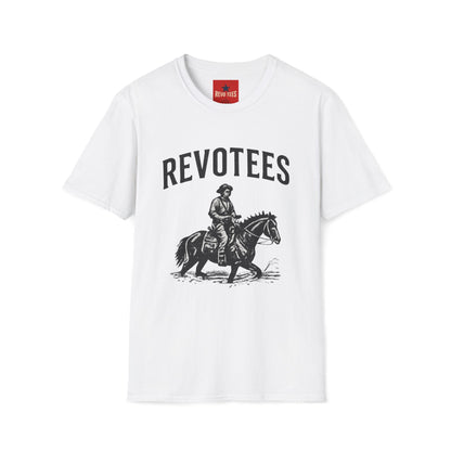 Revotees Vintage Western T-Shirt — Cowboy Horse Graphic Tee