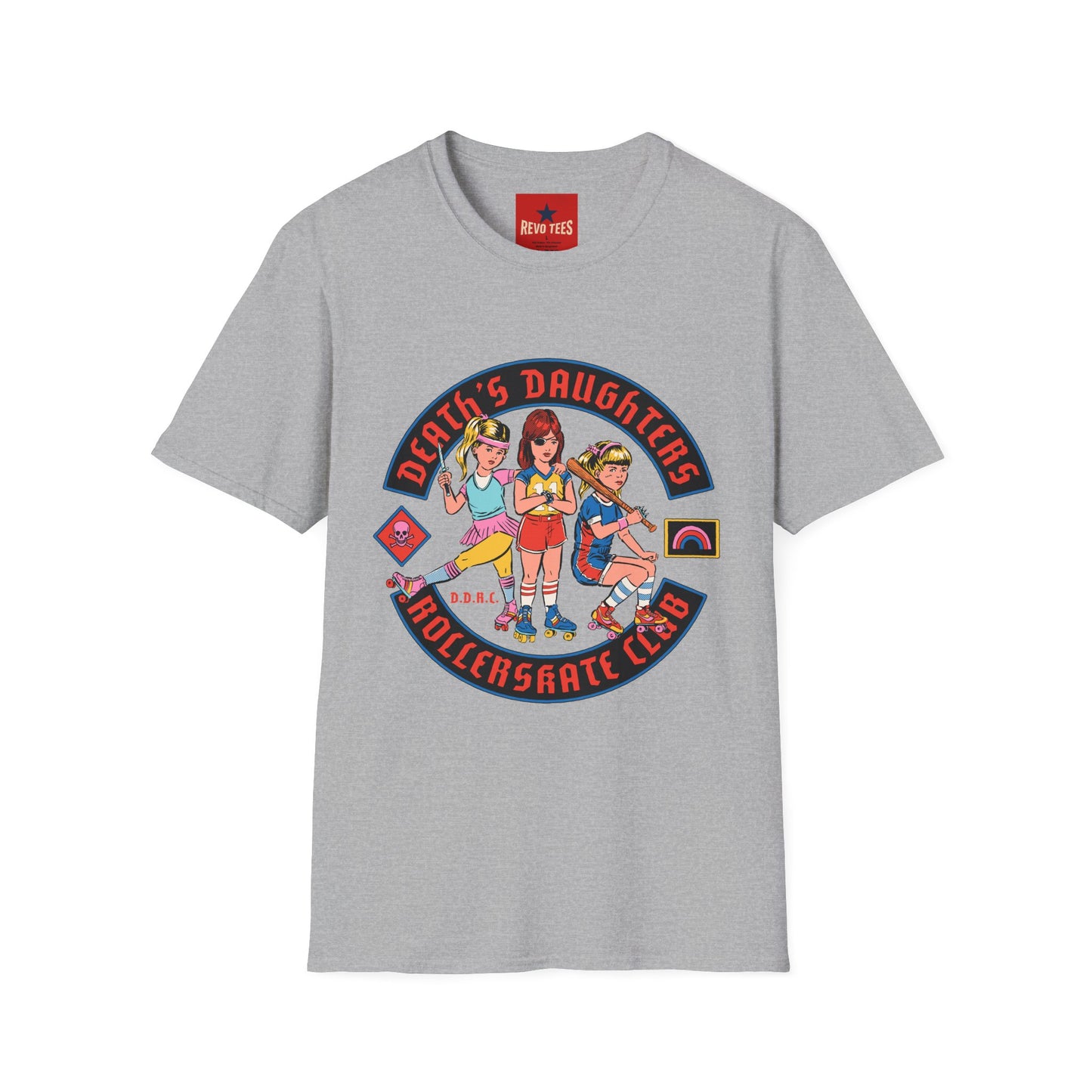 Death's Daughters Roller Skate Club T‑Shirt