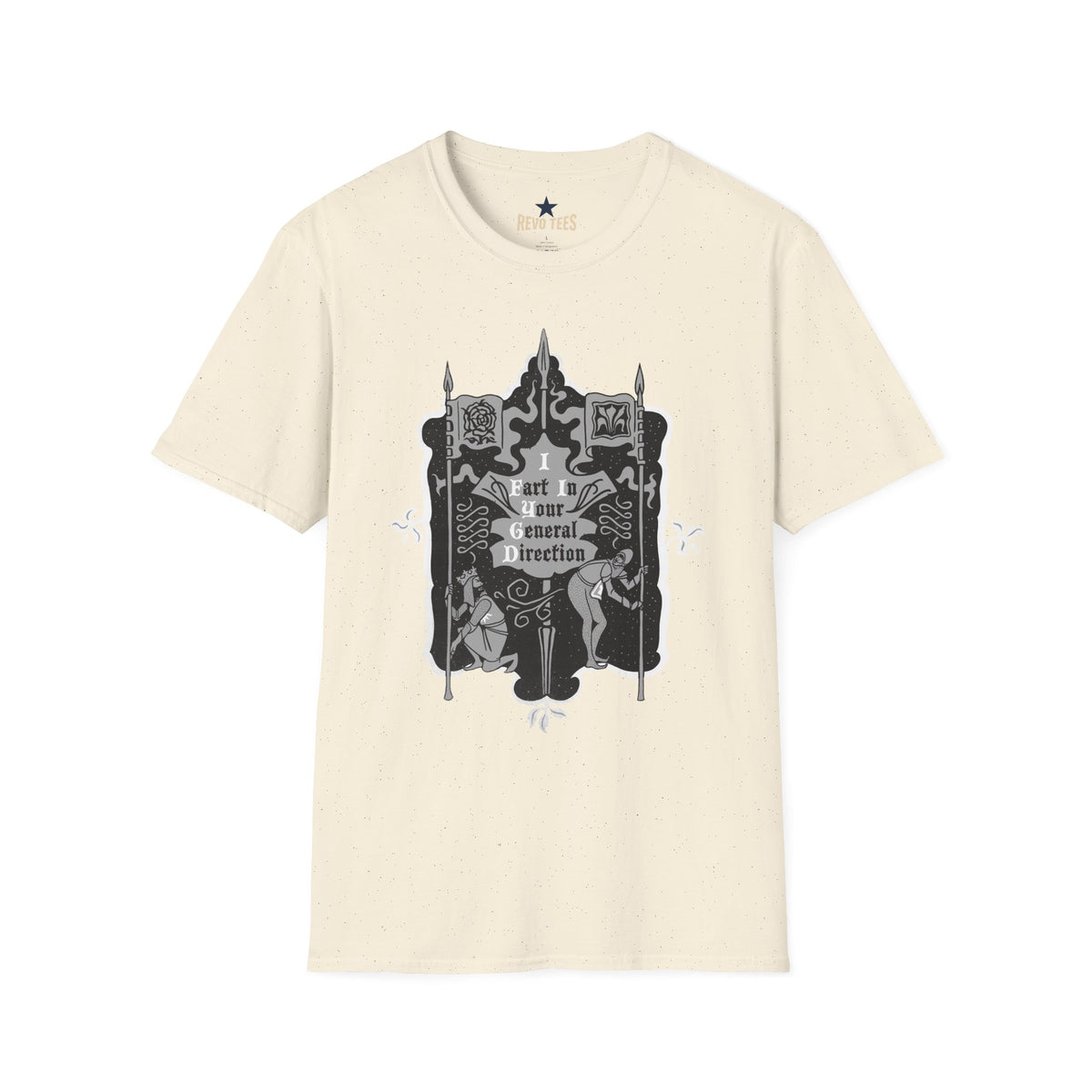 Revotees Fart in Your General Vintage Gothic Graphic T-Shirt - alternate view 5