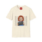 Chucky Mugshot Graphic T-Shirt — Horror Movie Villain Tee
