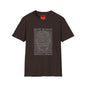 White Division Graphic T‑Shirt — Unknown Danger Retro Wave Design