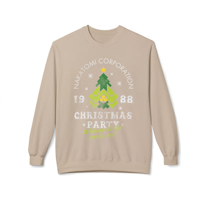 Die Hard 'Nakatomi Corporation 1988' Holiday Crewneck Christmas Party Sweatshirt