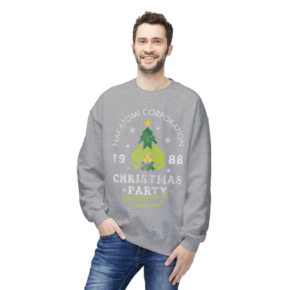 Die Hard 'Nakatomi Corporation 1988' Holiday Crewneck Christmas Party Sweatshirt