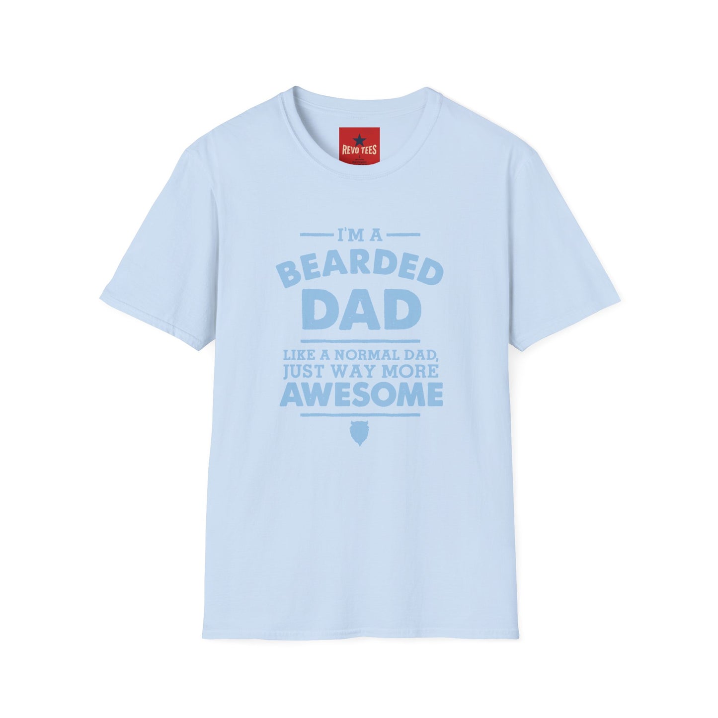 Bearded Dad T‑Shirt — "I'm a Bearded Dad" Funny Father's Day Tee