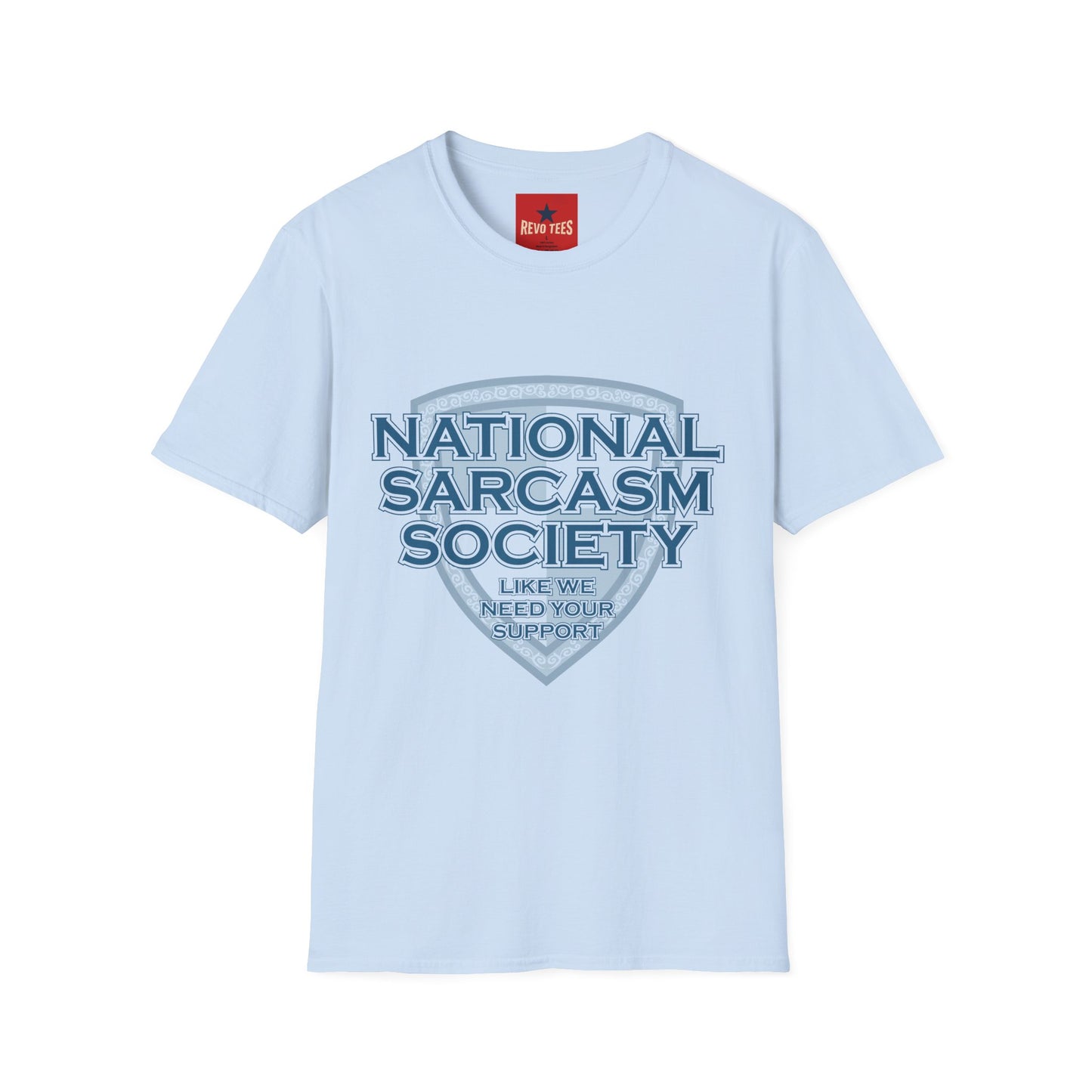 National Sarcasm Society - Unisex Softstyle T-Shirt