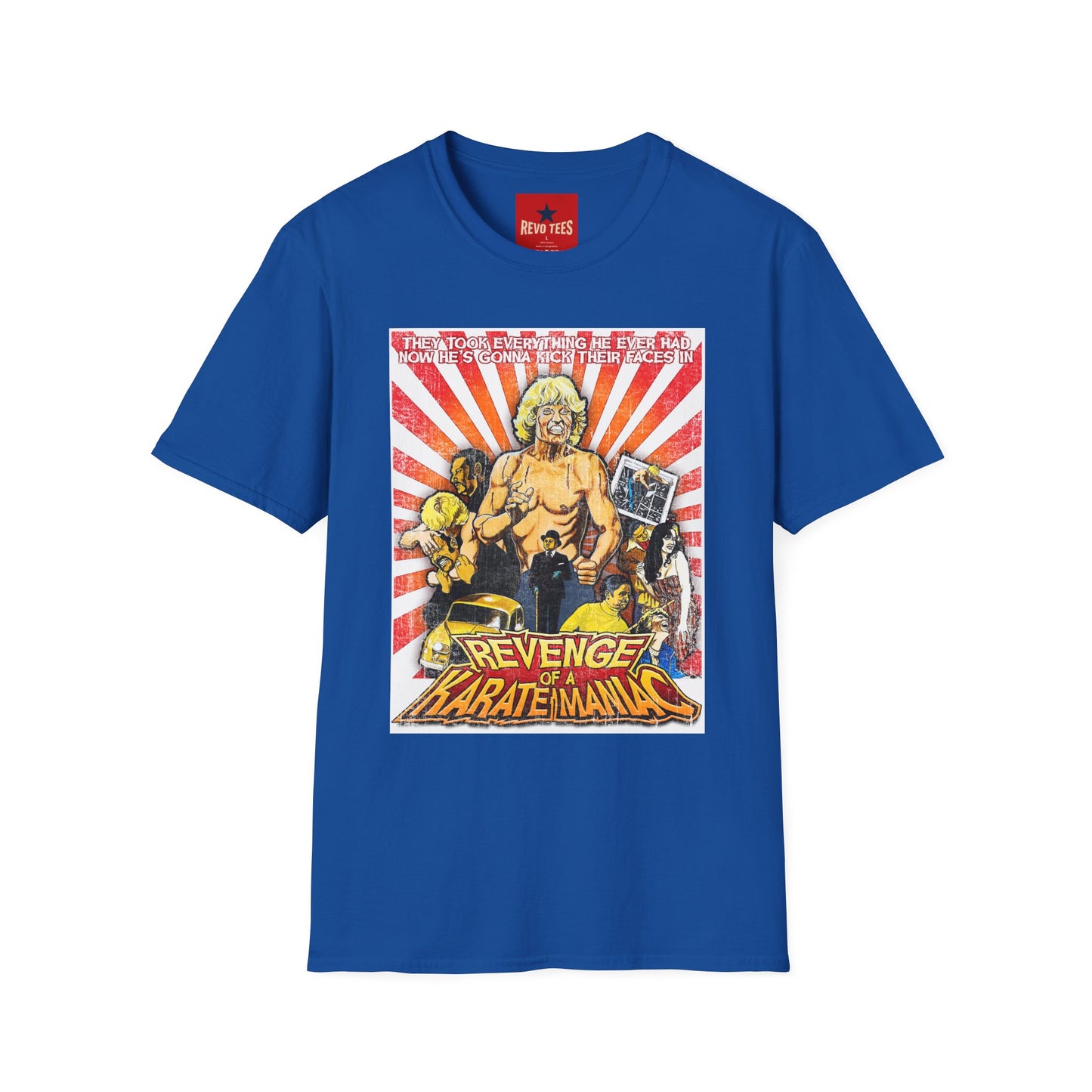 Revenge Karate Man T-Shirt — Retro Martial Arts Graphic Tee